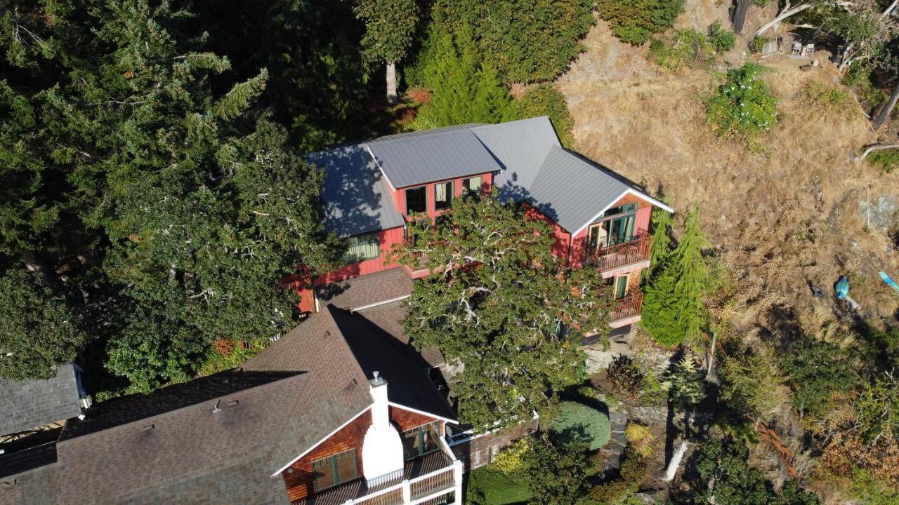 Salishan Tree House Suite Cowichan Bay Exteriör bild